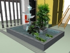 崧淯工程　科學園區 室內淨化水景